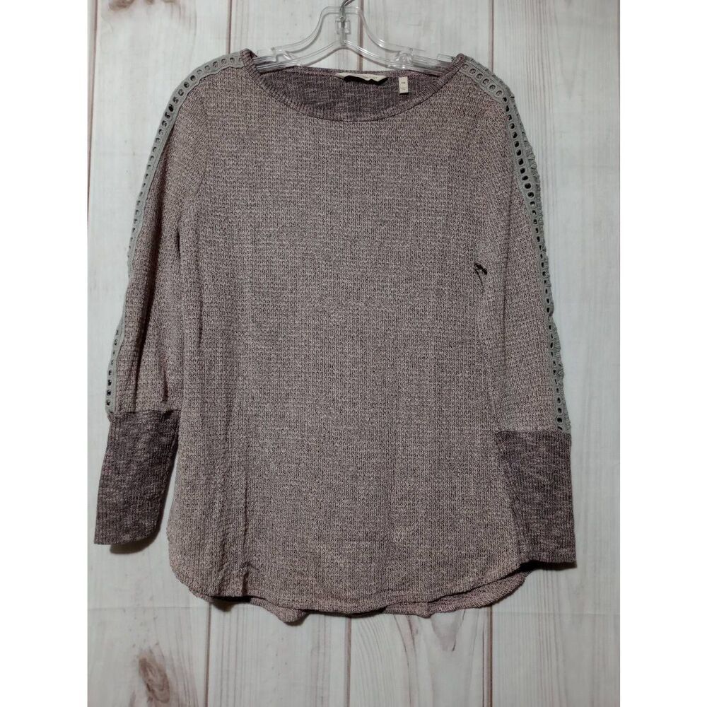 Soft Surroundings‎ Sweater Ladies Medium Petite Lavender Light Weight